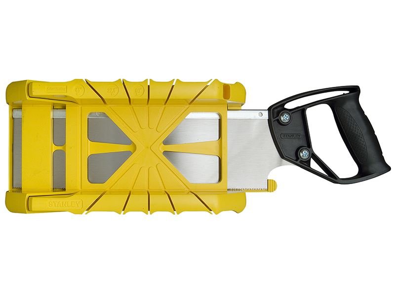 Stanley Saw Storage Mitre Box with Saw STA119800 Stanley