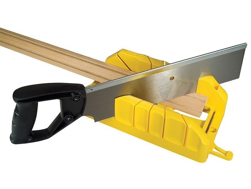 Stanley Saw Storage Mitre Box with Saw STA119800 Stanley