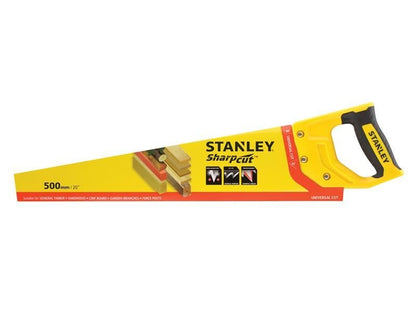 Stanley Sharpcut Handsaw 500mm 20in 7TPI STA120367 Stanley
