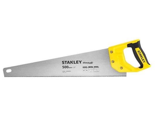 Stanley Sharpcut Handsaw 500mm 20in 11 TPI STA120371 Stanley