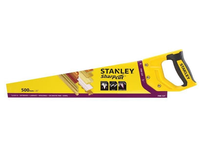 Stanley Sharpcut Handsaw 500mm 20in 11 TPI STA120371 Stanley