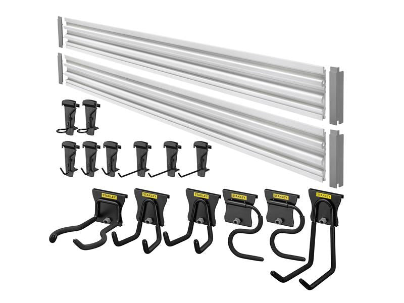 Stanley Track Wall System Starter Kit 20 Piece STA122000 Stanley