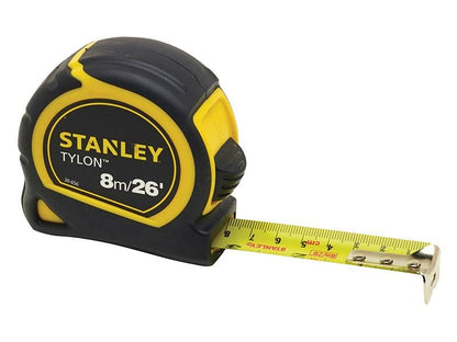 Stanley Tylon Pocket Tape 8m/26ft Width 25mm Loose STA130656N Stanley