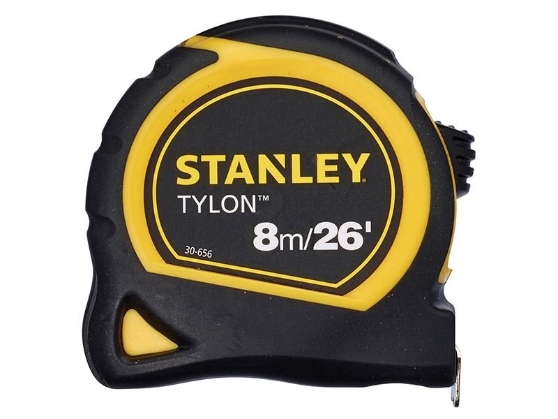 Stanley Tylon Pocket Tape 8m/26ft Width 25mm Loose STA130656N Stanley