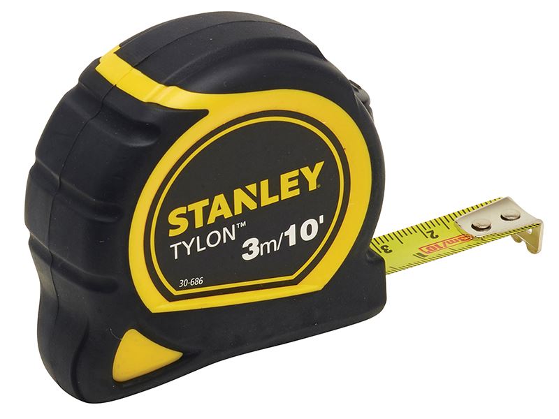 Stanley Tylon Pocket Tape 3m/10ft Width 13mm Loose STA130686N Stanley