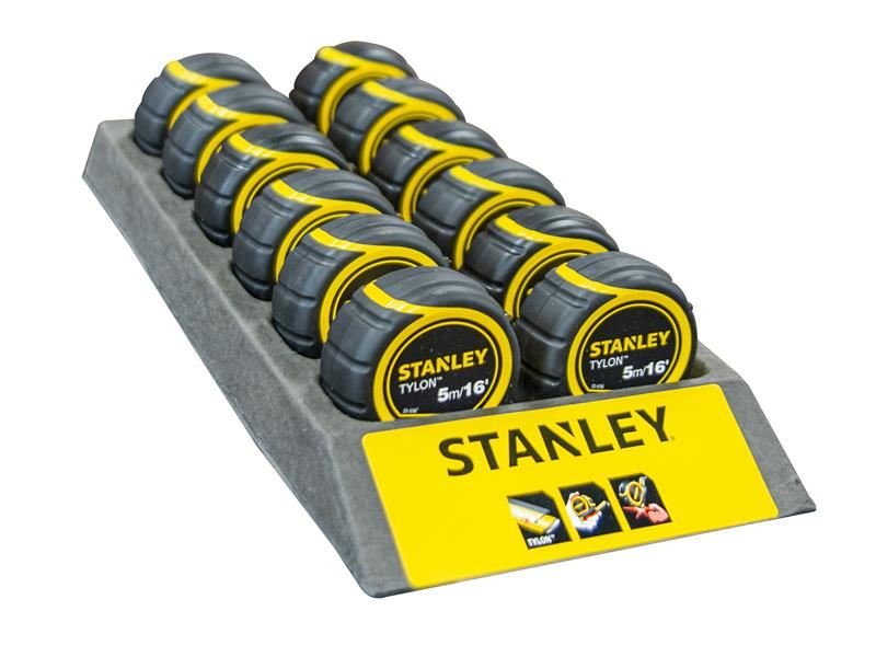Stanley Tylon Pocket Tape 5m/16ft Width 19mm Loose STA130696N Stanley