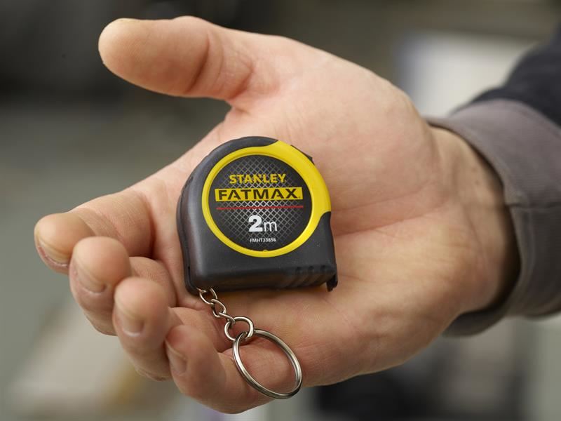 Stanley Key Ring Tape 2m Width 13mm STA133856 Stanley