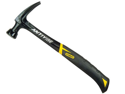 Stanley FatMax AntiVibe All Steel Rip Claw Hammer 450g 16oz STA151276 Stanley