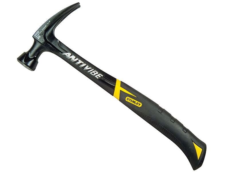 Stanley FatMax AntiVibe All Steel Rip Claw Hammer 570g 20oz STA151278 Stanley