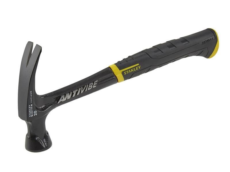 Stanley FatMax AntiVibe All Steel Rip Claw Hammer 570g 20oz STA151278 Stanley