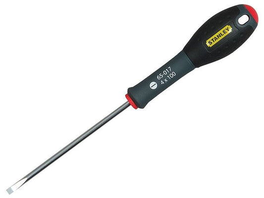Stanley FatMax Screwdriver Parallel Tip 4.0 x 100mm Loose STA165017 Stanley