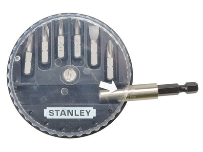 Stanley Slotted/Phillips/Pozidriv Insert Bit Set 7 Piece STA168737 Stanley