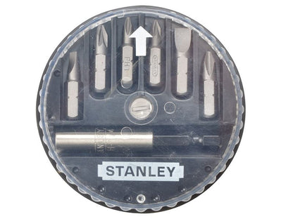 Stanley Slotted/Phillips/Pozidriv Insert Bit Set 7 Piece STA168737 Stanley