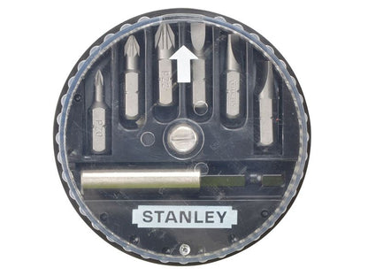 Stanley Slotted/Pozidriv Insert Bit Set 7 Piece STA168738 Stanley