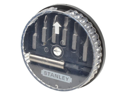 Stanley Slotted/Pozidriv Insert Bit Set 7 Piece STA168738 Stanley