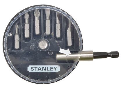 Stanley Slotted/Pozidriv Insert Bit Set 7 Piece STA168738 Stanley