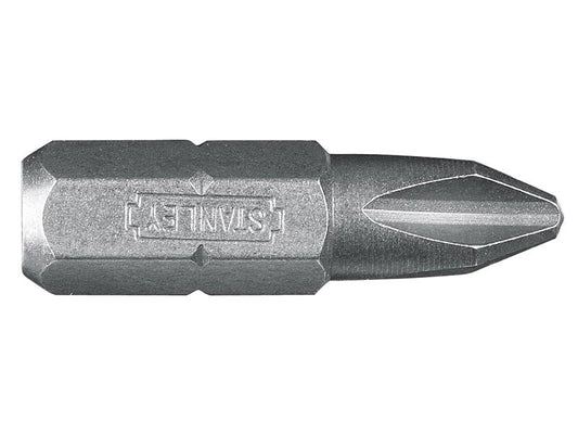 Stanley Phillips Bits PH2 x 25mm Box 25 STA168946B Stanley