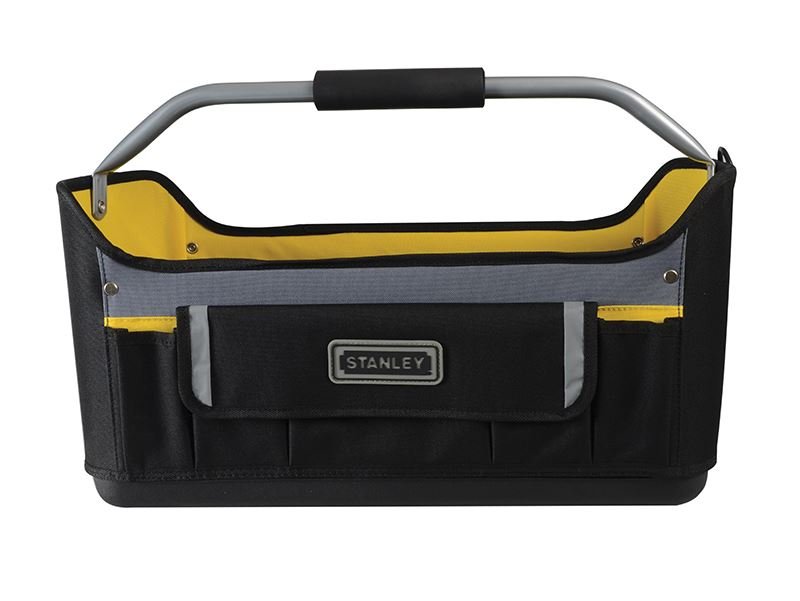 Stanley Open Tote Tool Bag with Rigid Base 50cm 20in STA170319 Stanley