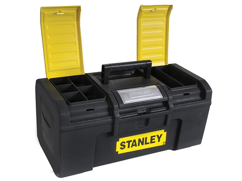 Stanley One Touch Toolbox DIY 41cm 16in STA179216 Stanley