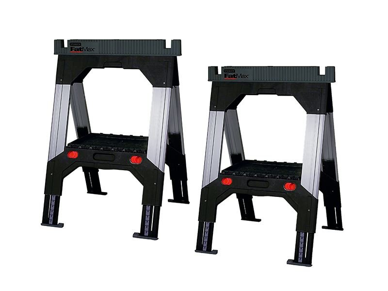 Stanley FatMax Telescopic Sawhorses Twin Pack STA192980 Stanley