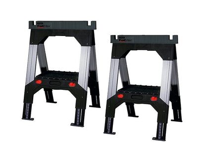Stanley FatMax Telescopic Sawhorses Twin Pack STA192980 Stanley
