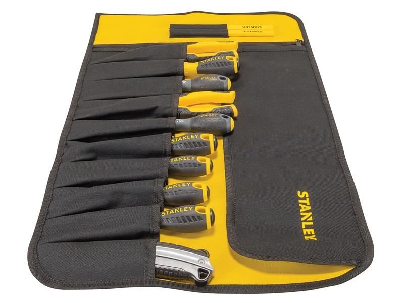 Stanley 12 Pocket Tool Roll 64 x 38.5cm STA193601 Stanley
