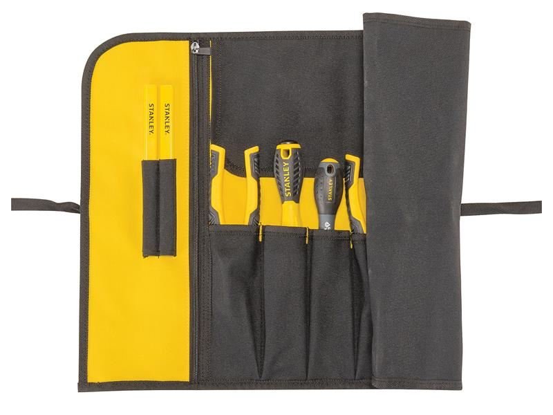 Stanley 12 Pocket Tool Roll 64 x 38.5cm STA193601 Stanley