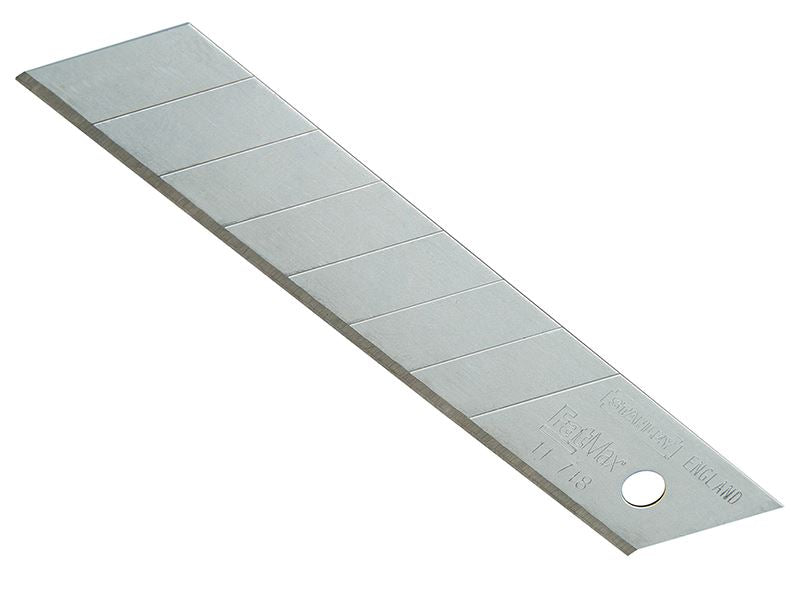 Stanley FatMax Snap-Off Blades 18mm Pack 10 STA211718 Stanley
