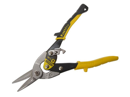 Stanley Yellow Aviation Snips Straight Cut 250mm 10in STA214563 Stanley