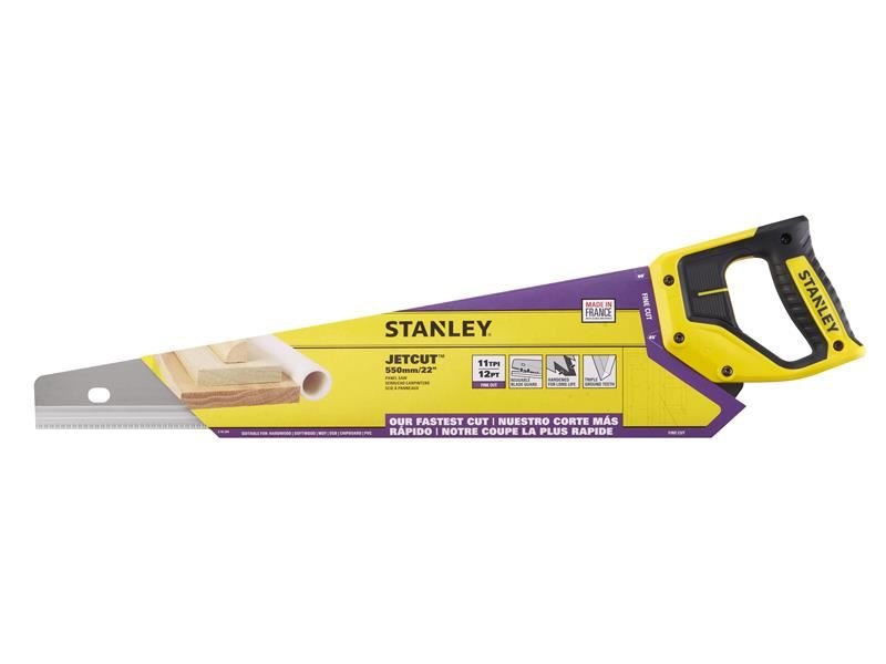 Stanley FatMax Fine Cut Handsaw 550mm 22in 11 TPI STA215244 Stanley