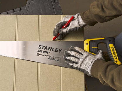 Stanley FatMax Fine Cut Handsaw 550mm 22in 11 TPI STA215244 Stanley