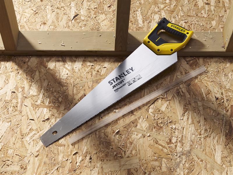 Stanley FatMax Fine Cut Handsaw 550mm 22in 11 TPI STA215244 Stanley