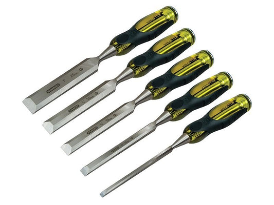 Stanley FatMax Bevel Edge Chisel with Thru Tang Set 5 Piece STA216269 Stanley
