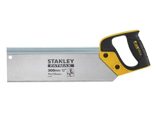Stanley FatMax Tenon Back Saw 300mm 12in 11 TPI STA217199 Stanley