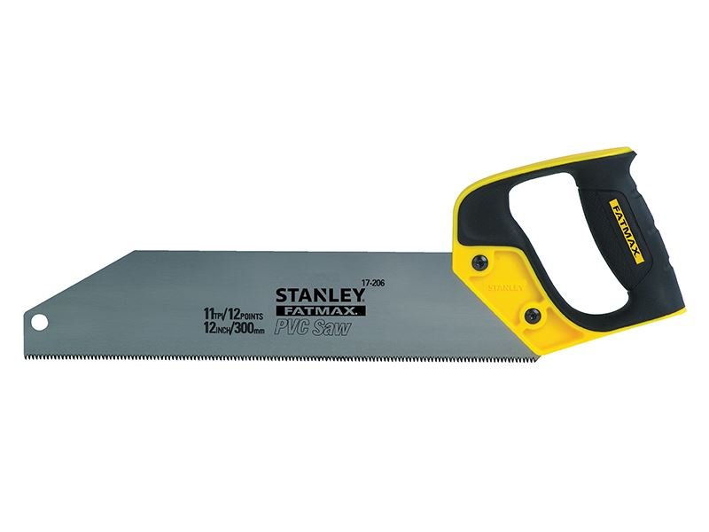 Stanley FatMax PVC & Plastic Saw 300mm 12in 11 TPI STA217206 Stanley