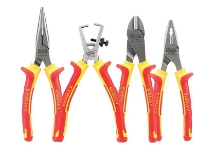 Stanley FatMax VDE Pliers Set 4 Piece STA484489 Stanley
