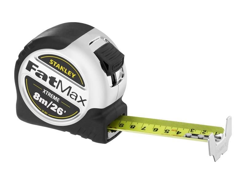Stanley FatMax Pro Pocket Tape 8m/26ft Width 32mm STA533891 Stanley
