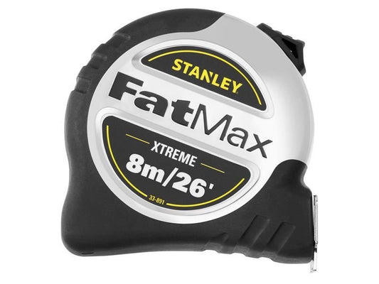 Stanley FatMax Pro Pocket Tape 8m/26ft Width 32mm STA533891 Stanley