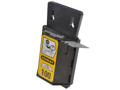 Stanley 1992B Knife Blades Heavy-Duty Pack 100 Dispenser STA811921 Stanley