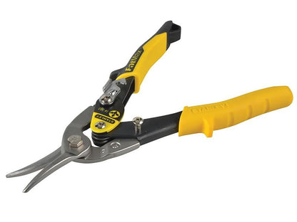 Stanley Yellow Aviation Snips & Holster Straight Cut 250mm 10in STA914563 Stanley