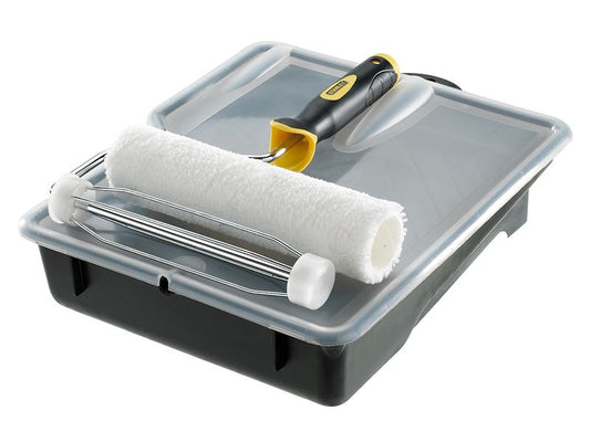 Stanley Microfibre Roller Set 230 x 38mm 9 x 1.1/2in STASTRSMSFQ Stanley