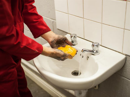 Swarfega Orange Hand Cleaner Pump Top Bottle 450ml Swarfega