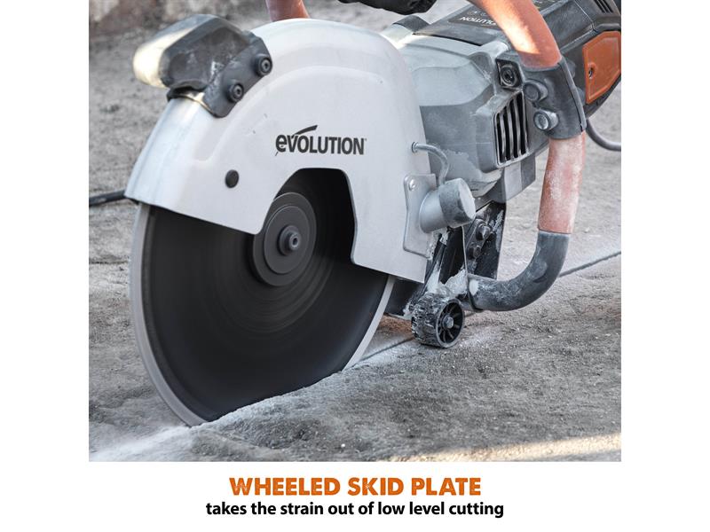 Evolution R300DCT 300mm Disc Cutter + Blade 2400W 240V Evolution
