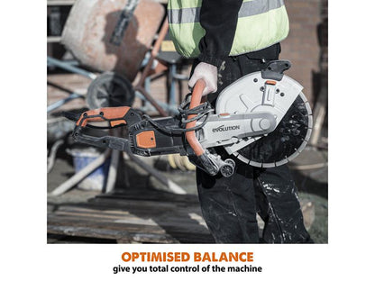 Evolution R300DCT 300mm Disc Cutter + Blade 2400W 240V Evolution