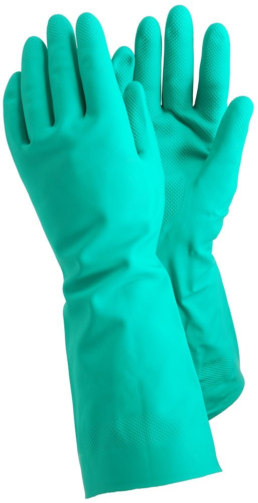 Tegera 48 Green Nitrile Chemical Resistant Gloves 45cm Long Tegera