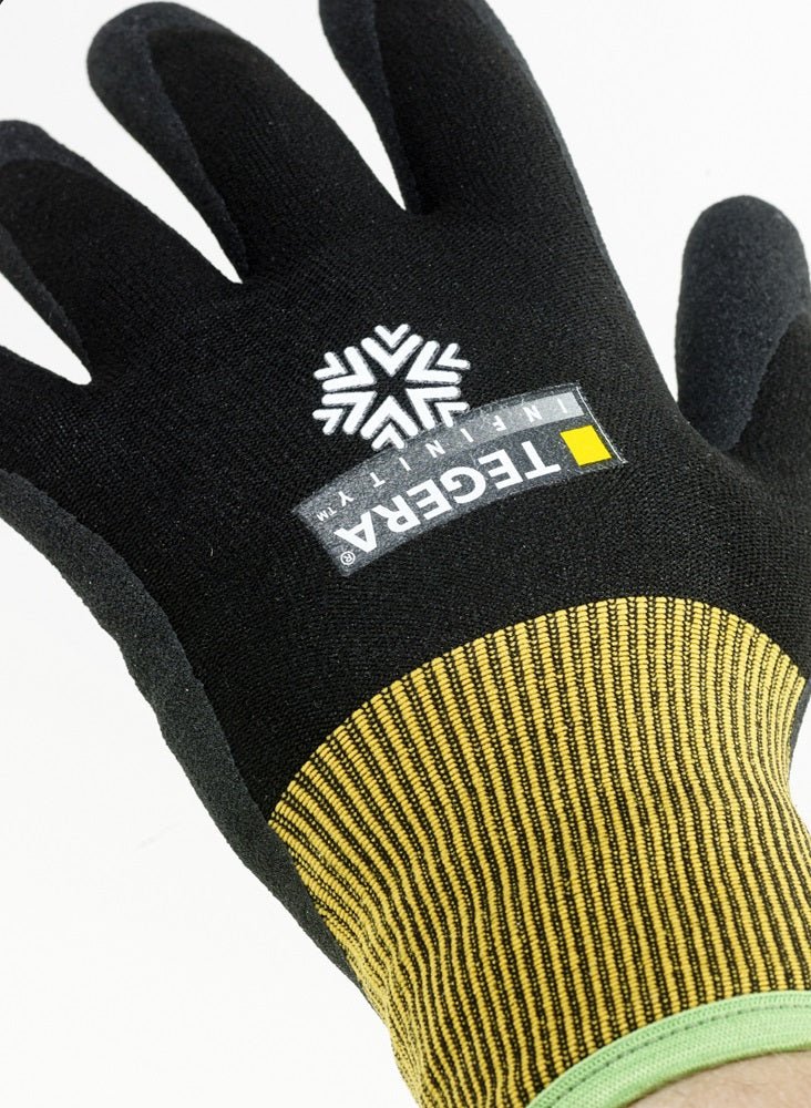 Tegera 8810 Infinity Winter Fleece Lined Nitrile Palm Gloves Tegera