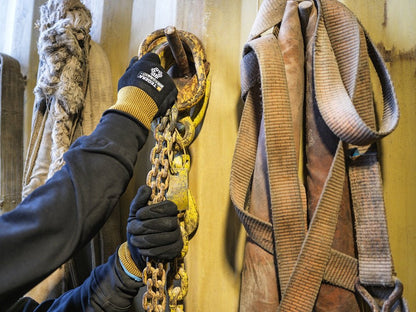 Tegera 8810 Infinity Winter Fleece Lined Nitrile Palm Gloves Tegera