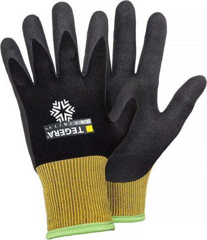 Tegera 8810 Infinity Winter Fleece Lined Nitrile Palm Gloves Tegera