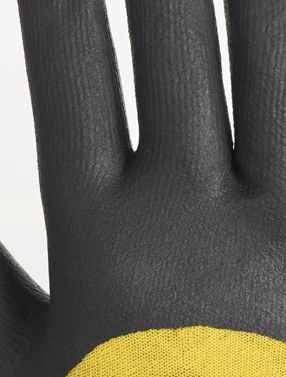 Tegera 886 3/4 Nitrile Foam Gloves Black / Yellow Ejendals