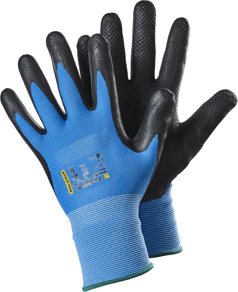 Tegera 887 Nitrile Foam Coated Gloves Reinforced Grip Pattern Tegera
